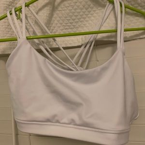 White gap eclipse sports bra